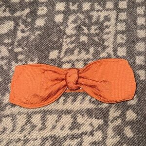 Orange Bikini Top / SIZE M